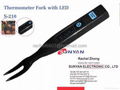 Thermometer Fork with LED