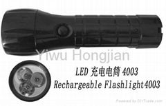 Rechargeable Flashlight 4003