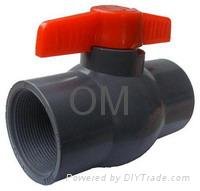 9100-PVC ball valve