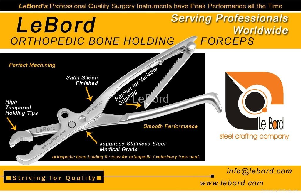 Medical Orthopedic Bone Holding Forceps