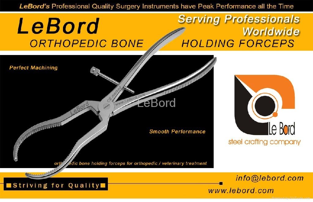 Medical Orthopedic Bone Holding Forceps 4