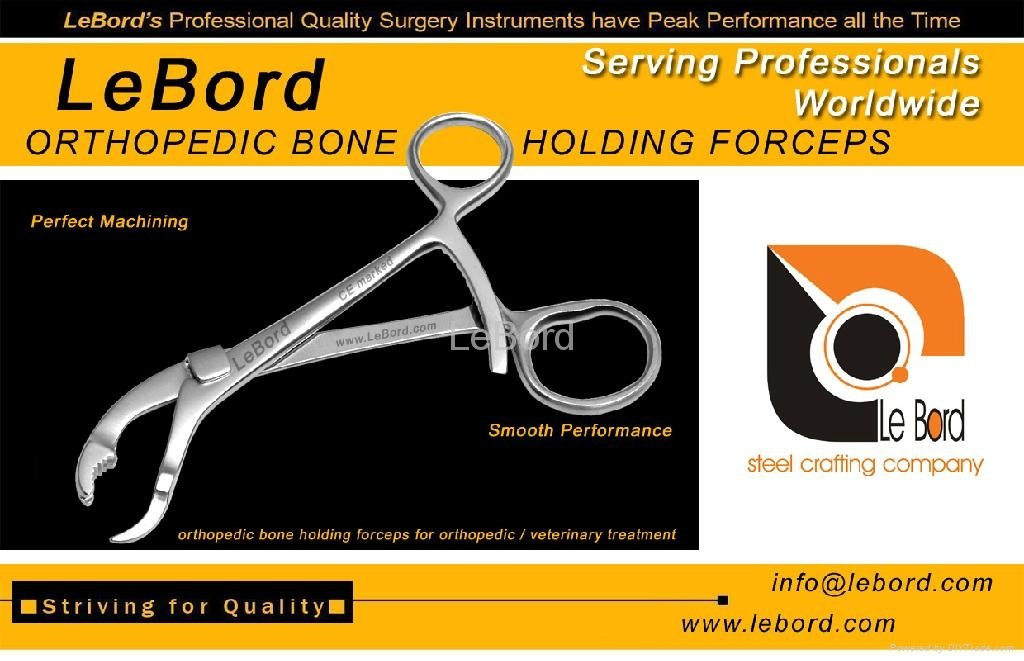 Medical Orthopedic Bone Holding Forceps 5