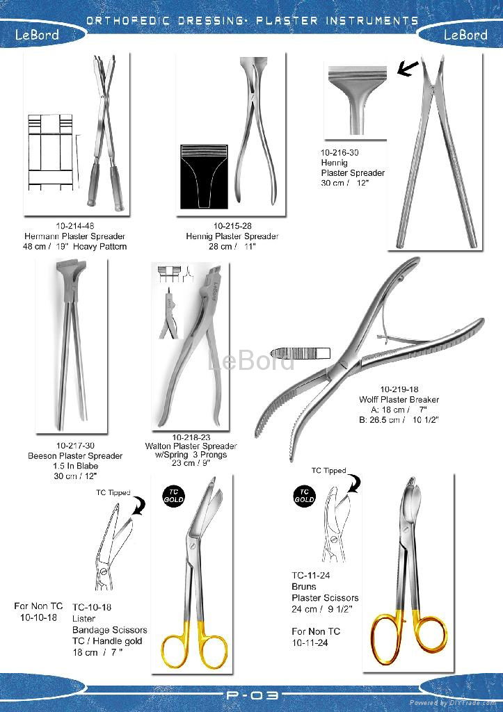 Medical Instruments Orthopedic Dressing 2