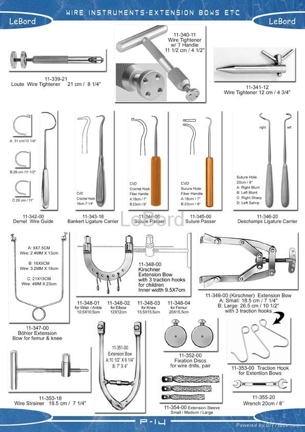 Medical Bone Surgery Instruments 5