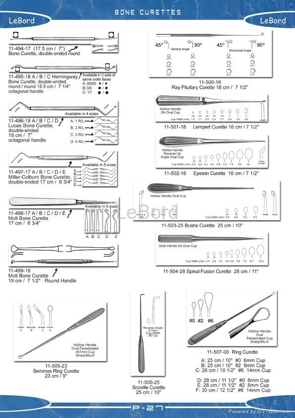 Surgcial Bone Instruments 2