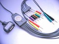 Fukuda one-piece EKG cable