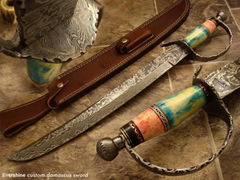 Damascus sword