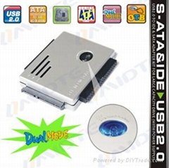 USB TO SATA&IDE Adapter with OTB function