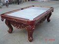 hand carve pool table 4
