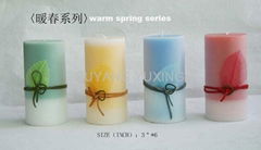 craft candle(warm spring series)