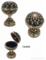 Faber egg jewelery box,music trinket box,craft,gift