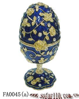 Faber egg jewelery box,trinket box,craft,gift 2