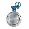 Metal-seal butterfly valve