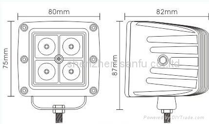 led work light,led driving lamp LED813  3