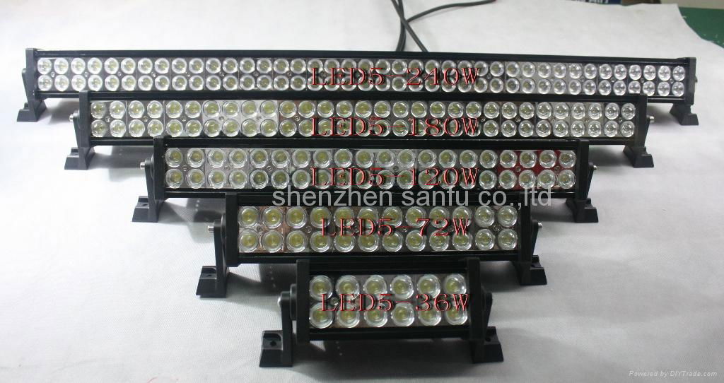 LED light BAR LED5-36W 72W 120W 180W 240W