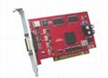 6 channels hardware compression DVR card