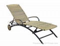 Outdoor Rattan Furniture - Chaise Lounge