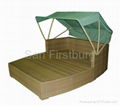 Outdoor Rattan Furniture - Double Chaise