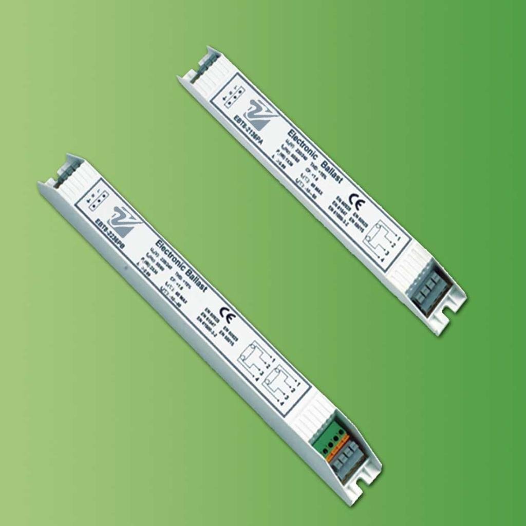 Electronic ballast for T8 T5 lamps