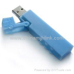 Hot 1gb 2gb plastic truck shape usb flash drive stick memory key disk 3