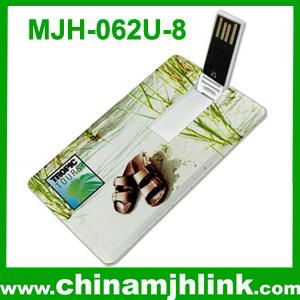 Popular 4gb 8gb plastic card usb flash drive stick memory key disk