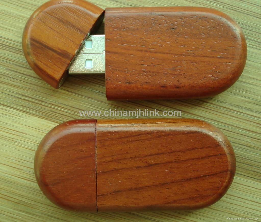 Hot 2gb 4gb wood usb flash drive stick memory key disk 4