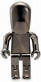 Popular 2gb 4gb 8gb plastic man usb flash drive stick memory key disk 4