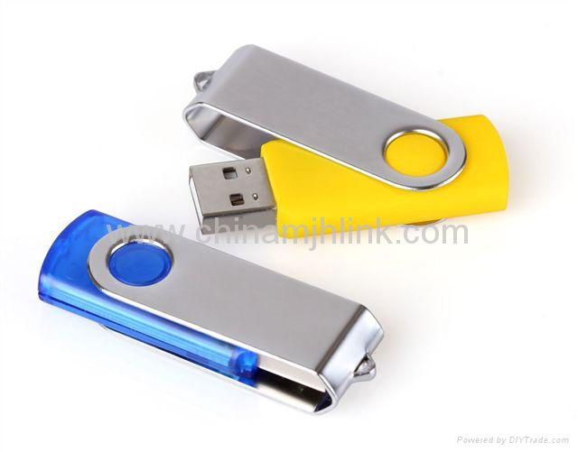 Fashion hot 16gb 32gb metal twist usb flash drive stick memory key disk 3