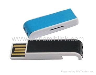 Popular 8gb 16gb plastic push-pull usb flash drive stick memory key disk 5