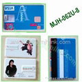 Popular 4gb 8gb plastic card usb flash drive stick memory key disk 5