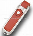 Popular 1gb 2gb 4gb leather usb flash drive stick memory key disk 3