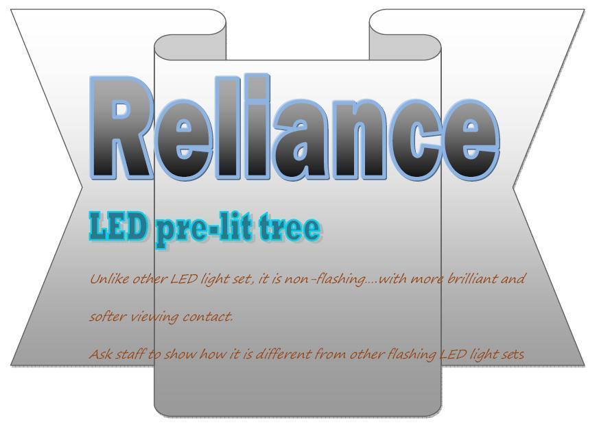 Reliance LED Light Set