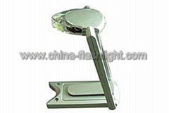 Plastic 1 LED Clip-on Light/Book Light/Reading Light