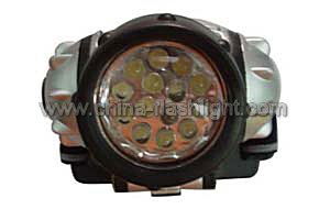 Plastic 7-23 LED/1W Luxeon LED Headlamp/Headlight 