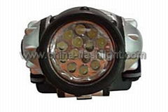 Plastic 7-23 LED/1W Luxeon LED Headlamp/Headlight