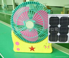 solar power fan