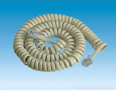 Telephone Cable Interface With Retractable And Extendible Cord 3