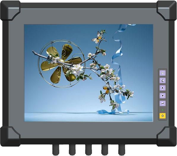 Full IP R   ed LCD Panel Monitor IPRGPM-17 2