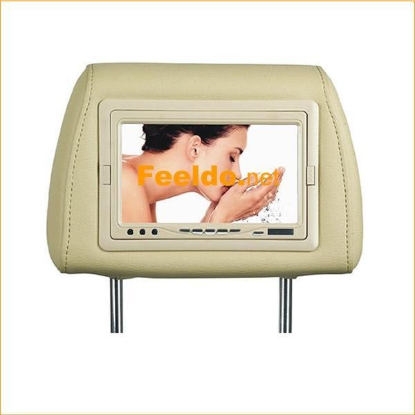 7 inch stand alone & headrest TFT LCD monitor