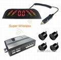 Car Wireless parking sensor(4 sensors)backup radar  1