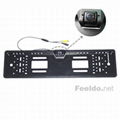 170 degree Night Version License plate frame camera  1