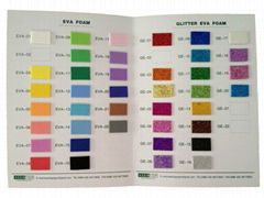 COLOR EVA FOAM(PRINTED,EMBOSSING,GLITTER)