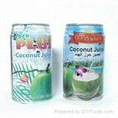 Canned Coconut Water 