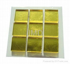 Gold Foil Glass Mosaics