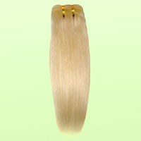 silky straight weft-100% human hair