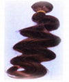 selling 100% human hair products body curl weft 1