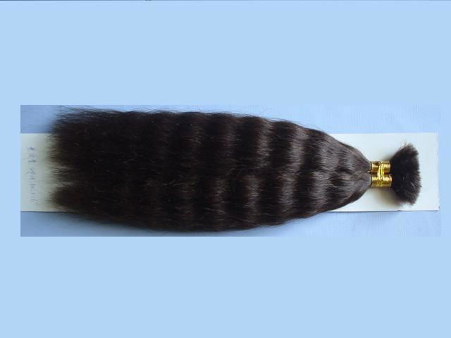 selling 100% human hair super curl bulk