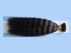 selling 100% human hair super curl bulk