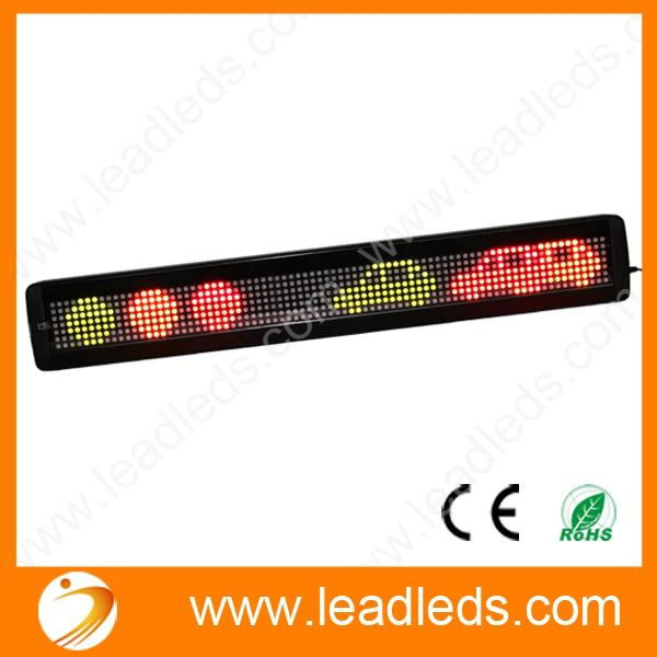 double color remote led display screen for shop 2