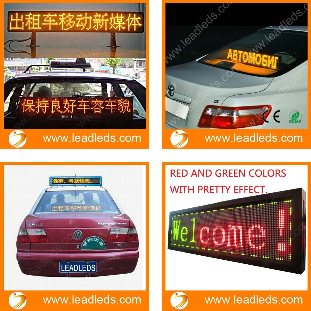 Shenzhen factory high brightness LED bus display 